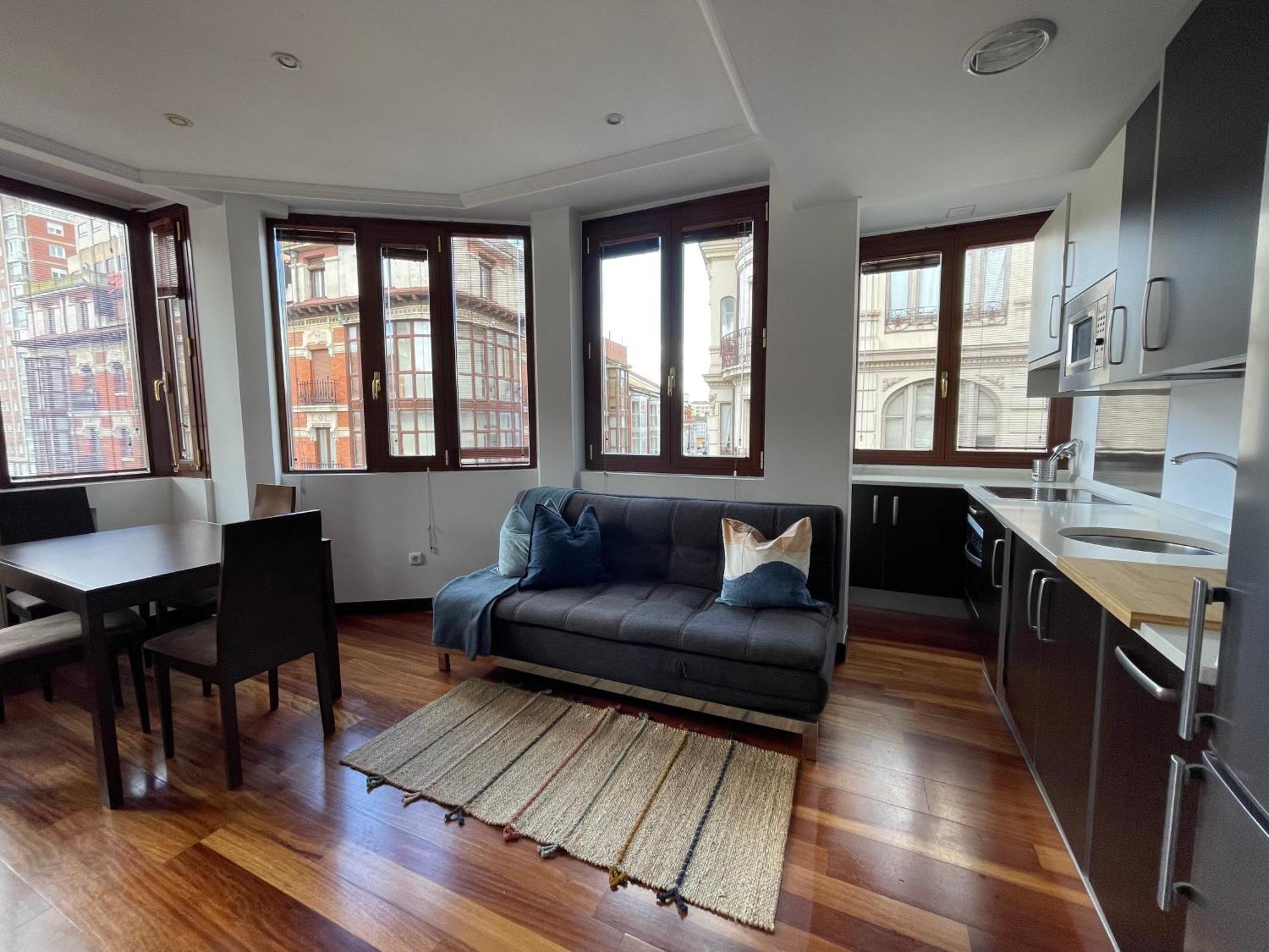 Atuaire Home Vivienda B Luminosa Parking Incluido En Plena Calle Comercial Burgo 외부 사진